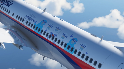 B737-800 MAX MALAYSIA AIRLINES FRONTLINERS