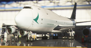 Boeing 747-8F Cathay Pacific Cargo (4k) - no logo mirroring thumbnail 4