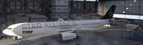 TAM PT-MVM Star Alliance Livery