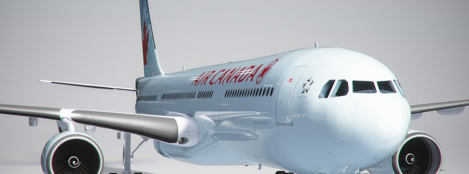 [8K] Air Canada Ice Blue - PMP A330-300 - Image 1