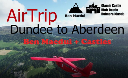 AirTrip Dundee to Aberdeen (flight plan) 