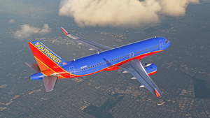 Southwest "Canyon Blue" [8K] - A320Neo thumbnail 8