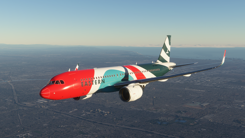 Eastern Airlines A320 Neo Livery - 8K