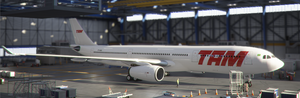 TAM PT-MVB White Livery A330-300 thumbnail 3