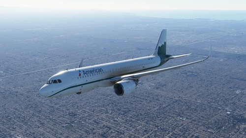American Airlines Reno Air Heritage A320 Neo - 8K