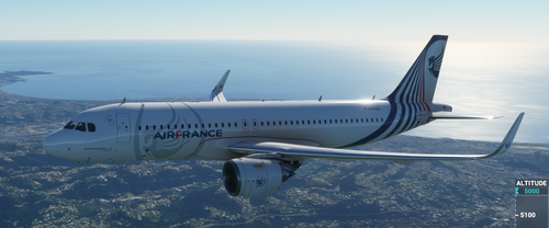 A320neo Air France fictitious concept livery 01