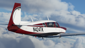 Slate Red (Inverted) Livery for Carenado Mooney thumbnail 3