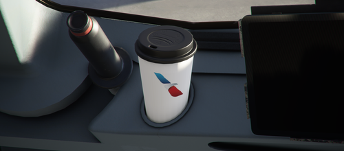 American Airlines Coffee Cup