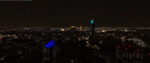 Cleveland OH - Night Lighting