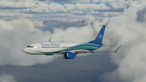 Nauru Airlines Boeing 737 - (5K*10K)