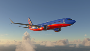 Southwest "Canyon Blue" [HD] - B737 MAX thumbnail 3