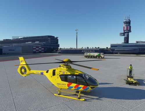 H135 Dutch Ambulance Lifeliner Helicopter 