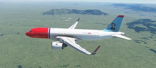 Norwegian A320 Max Manus