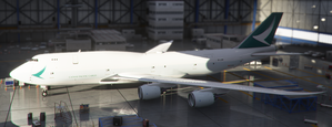 Boeing 747-8F Cathay Pacific Cargo (4k) - no logo mirroring thumbnail 8