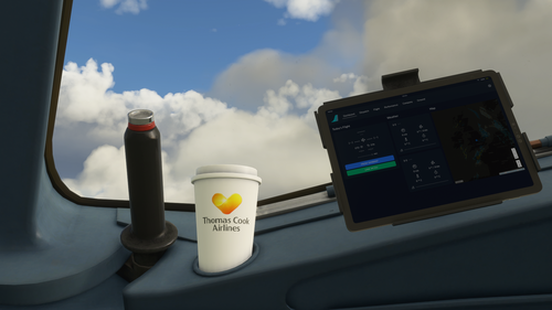 Thomas Cook Airlines Coffee Cup for A32NX