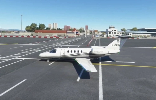 Cessna CJ4 flight model mod