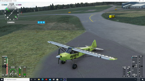 Cub Crafter X-Cub Spirit airlines livery