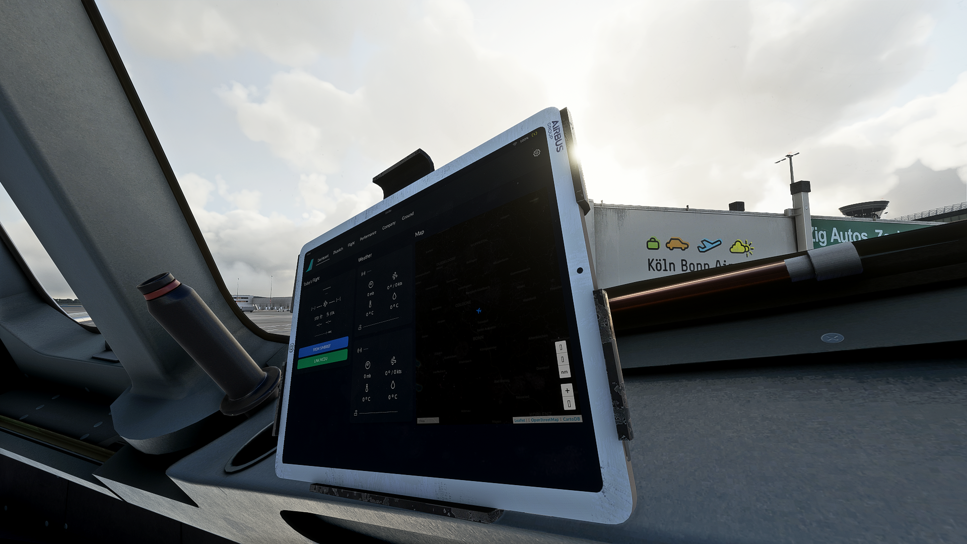 A32NX | Custom White Tablet Retexture [Airbus] [HQ] - Image 1