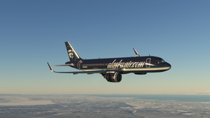 Alaska Airlines A320 Neo - 8K thumbnail 2