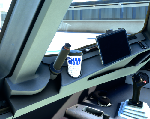Cup Absolute Vodka A32NX FlyByWire