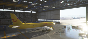 TUIfly Yellow A320 Livery thumbnail 3