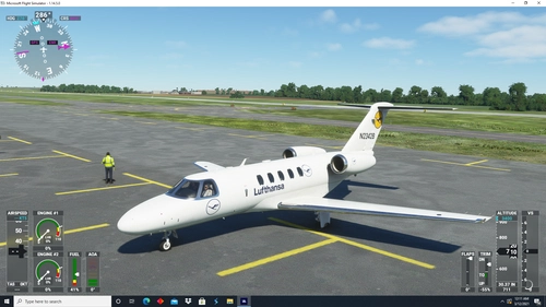 CJ4 Lufthansa Airlines livery 