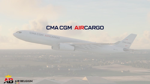 [8K] Airbus A330-300 CMA CGM ( operated by Air Belgium ) OO-CMA