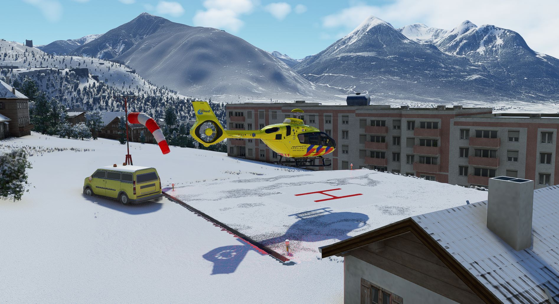 Helipad - Briançon hospital - Image 1