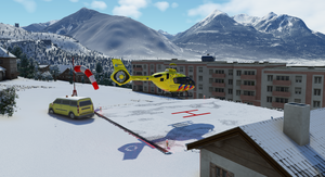 Helipad - Briançon hospital thumbnail 1