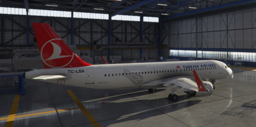 Livery Airbus A320neo Turkish Airlines TC-LSA / 8k