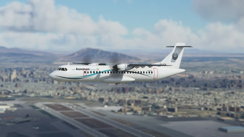 Iran Aseman Airlines ATR72 - 8K