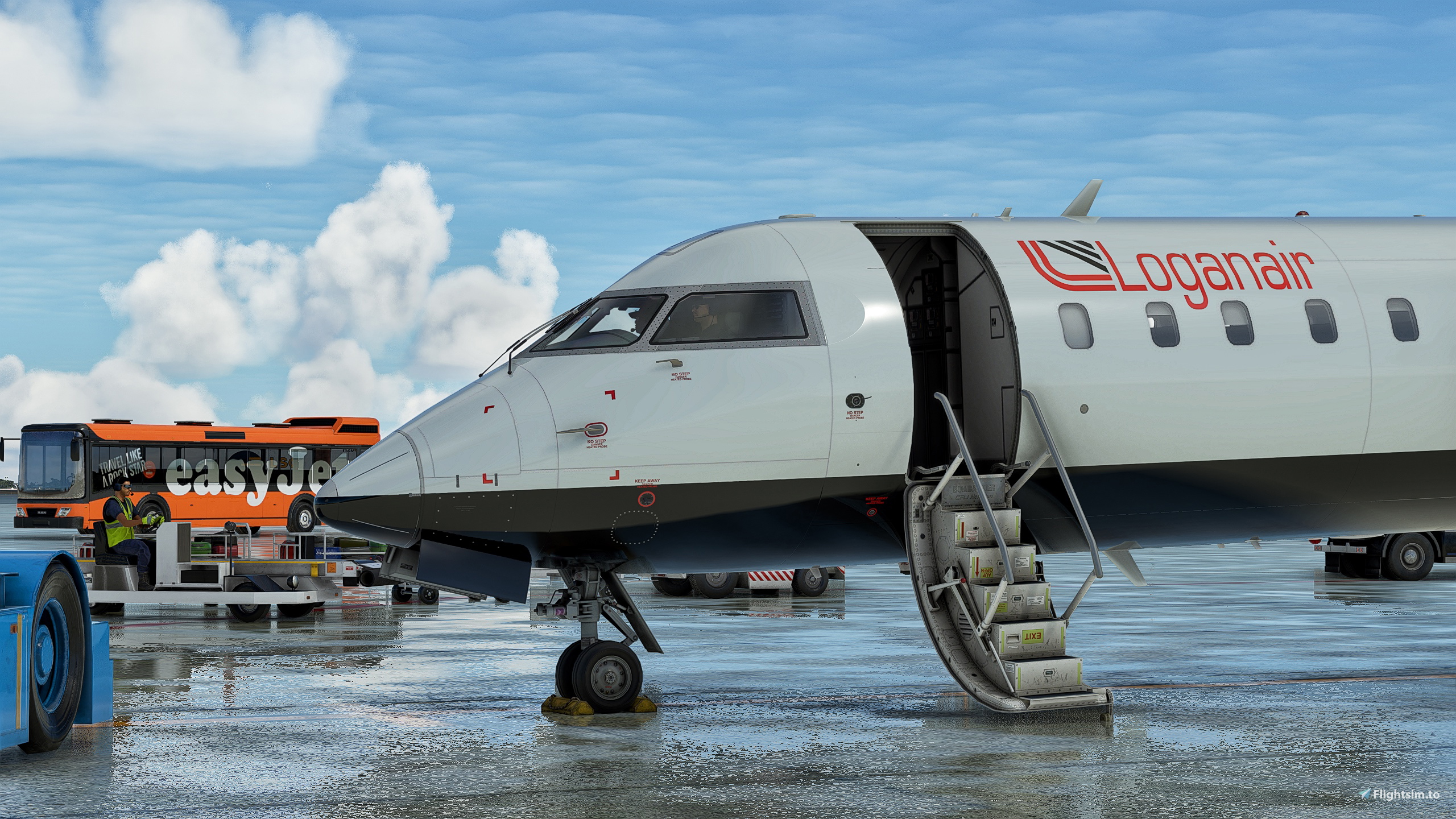 Aerosoft CRJ-700 LoganAir - Image 1