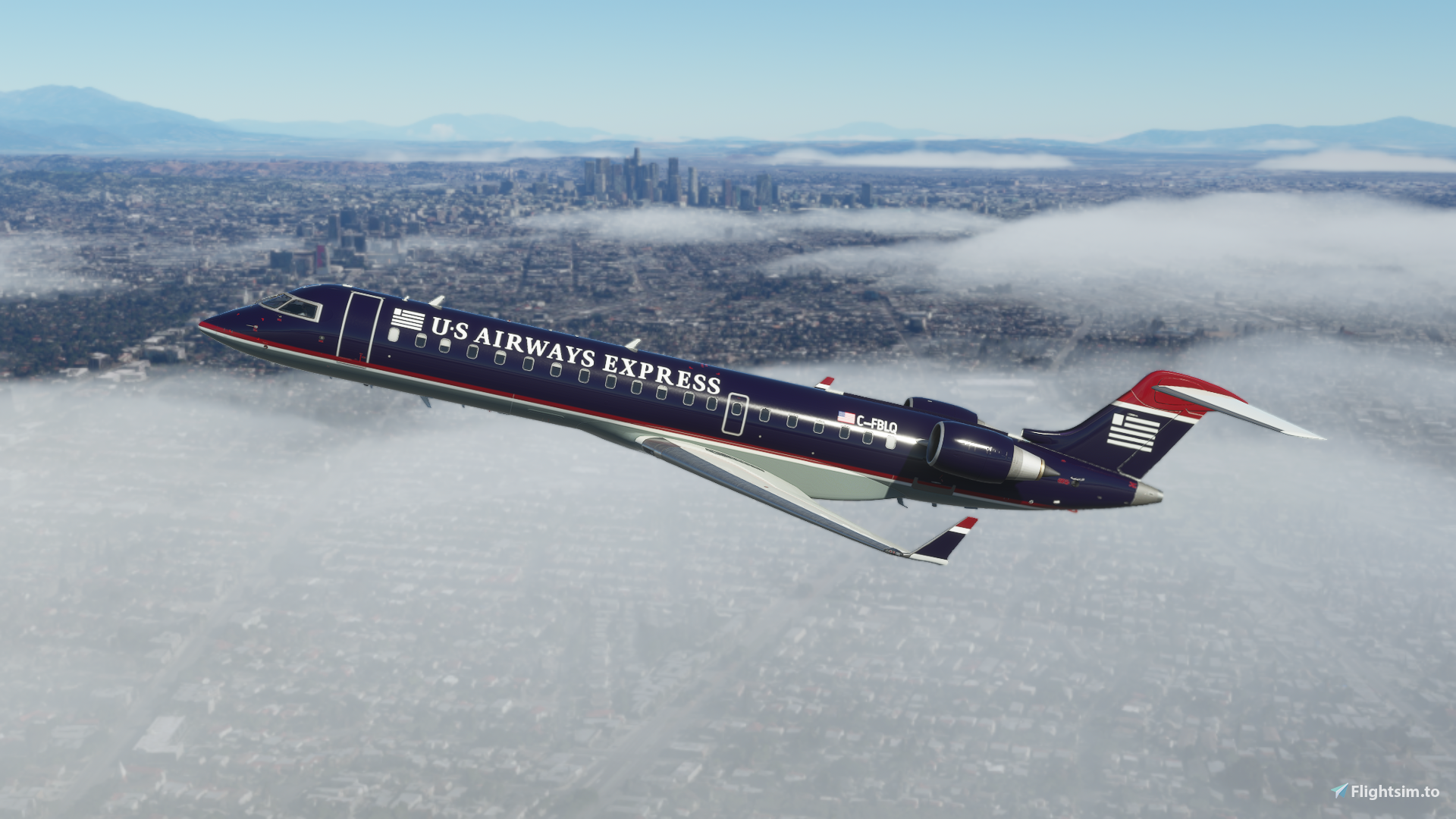 US Airways Express CRJ 700 - 8K - Image 1