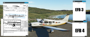 JDs EBAG/Electronic Flight Bag x 4 Mod (Four Ingame EFBs/EBAG) thumbnail 3