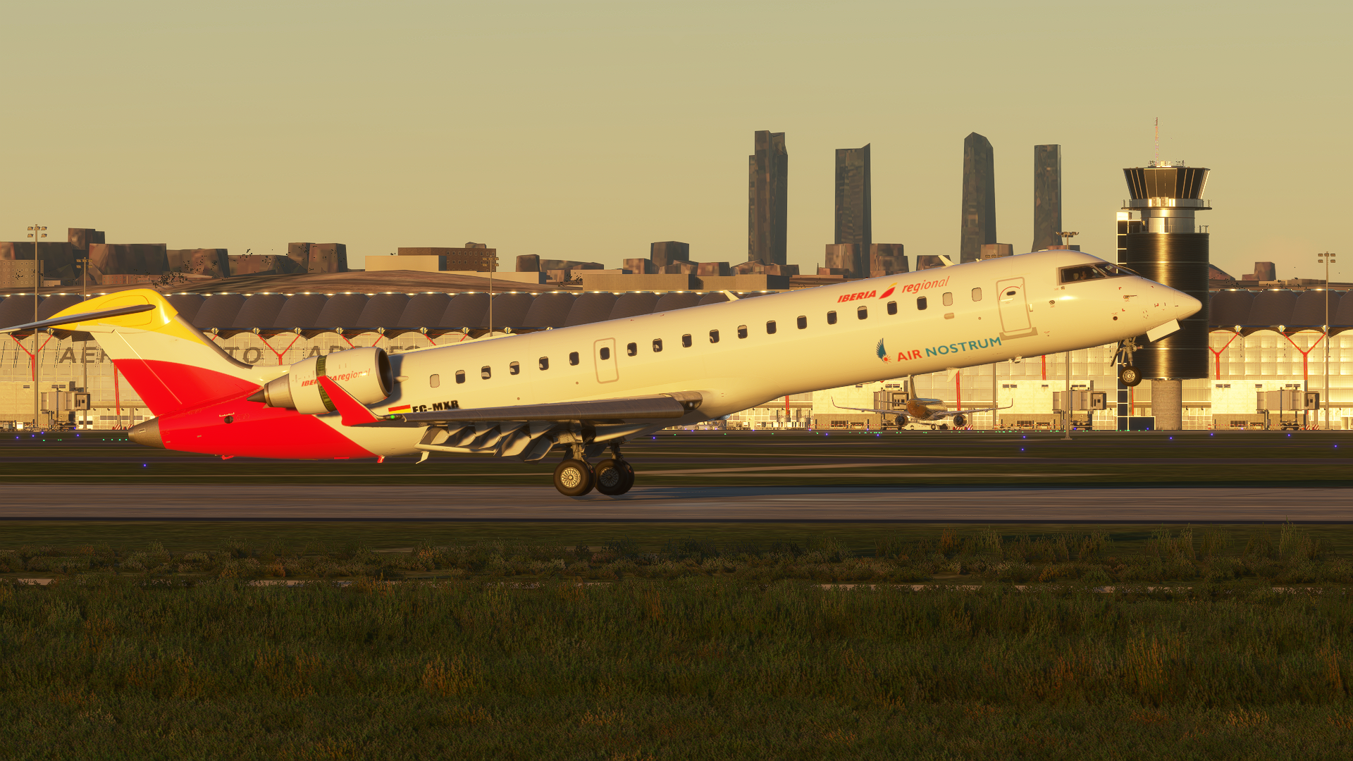 Iberia-Airnostrum New livery for the CRJ700-ER - Image 1