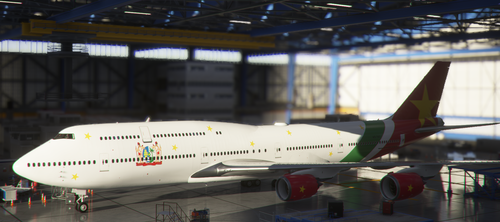 "The Presidential" Surinam Boeing 747-8 Queen of the Sky [8k]