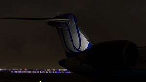 Aerosoft CRJ-700 United Express "Blue Tulip" Skywest thumbnail 10