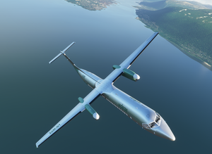 WIDEROE LIVERY for Rikooo Bombardier DH DASH8 -Q400 thumbnail 7