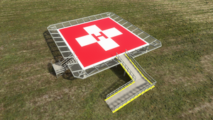 Helipads pack | 4 shapes | PBR textures | fully customisable thumbnail 4