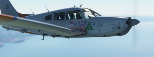 JustFlight PA28R Arrow III  I-PELE & I-AMAU (Aeroclub Biella)
