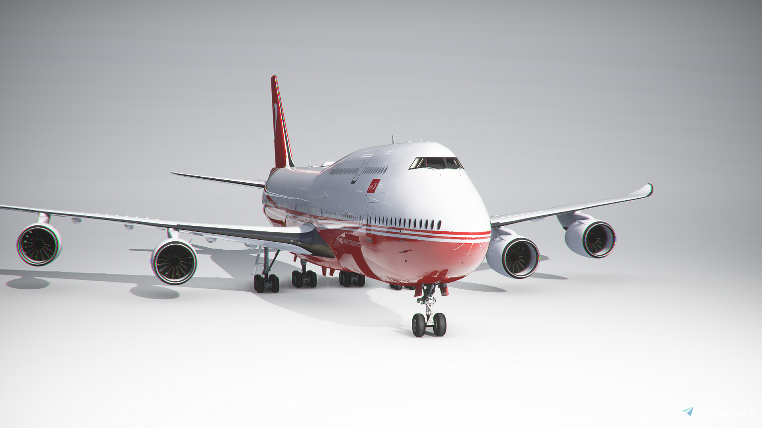  Boeing 747-8 BBJ Turkish Government (4k) - no mirroring - Image 1