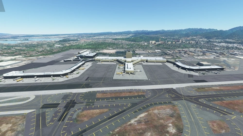 Honolulu Airport Terminal   PHNL  - ( little changed )   