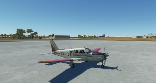 PA28R Arrow III - FTE Jerez fictional liveries