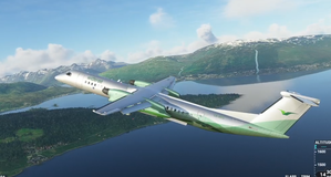 WIDEROE LIVERY for Rikooo Bombardier DH DASH8 -Q400 thumbnail 3