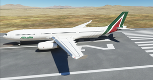 PMP Airbus A330-300 - Alitalia thumbnail 3