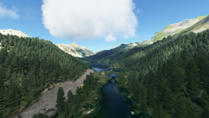 Hidden Lake seaplane and GA base, Idaho thumbnail 5
