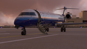 Aerosoft CRJ-700 United Express "Blue Tulip" Skywest thumbnail 9