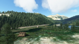 Hidden Lake seaplane and GA base, Idaho thumbnail 1