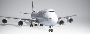 Emirates Livery | 747-8I [8K] thumbnail 3
