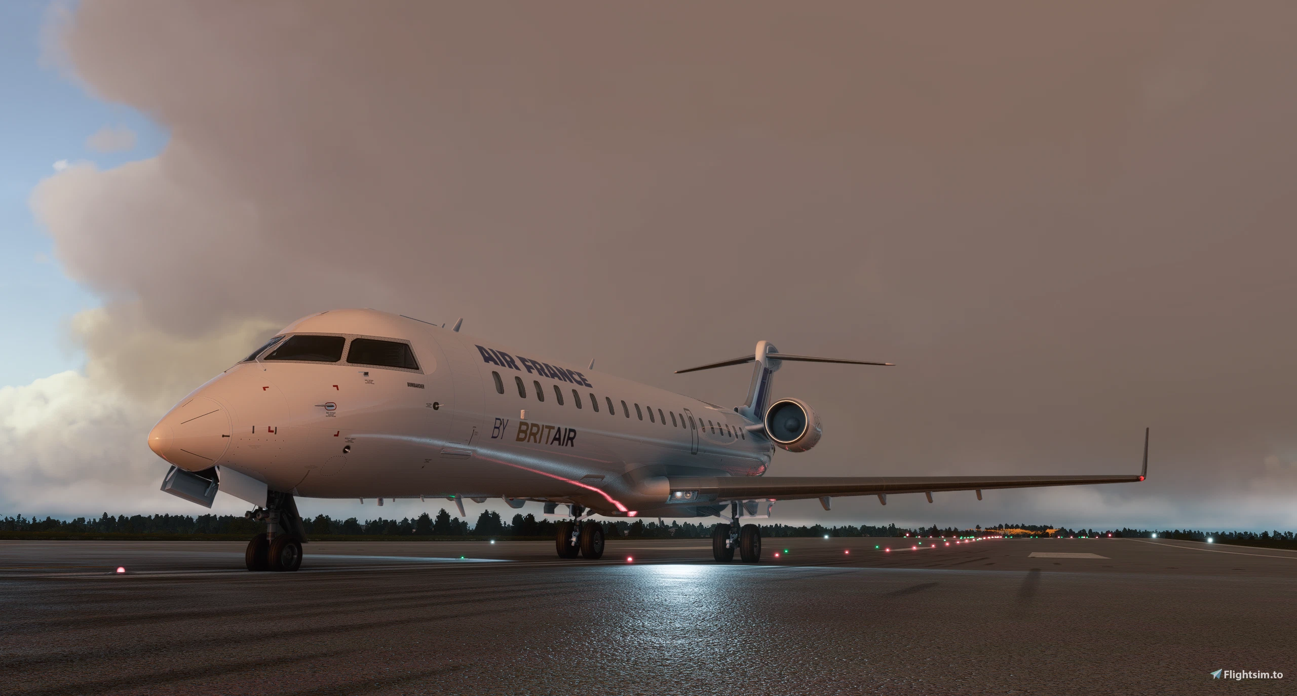 CRJ550 - BRITAIR - AIR FRANCE - Image 1